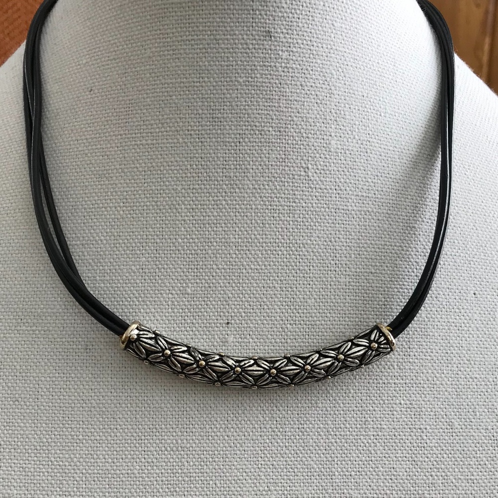Brighton Black and Silver necklace